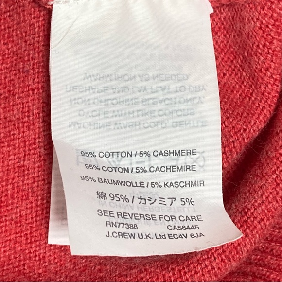 J. Crew Men’s Sweater S Cotton Blend Raglan Crew Neck Pullover Long Sleeve - Picture 13 of 15
